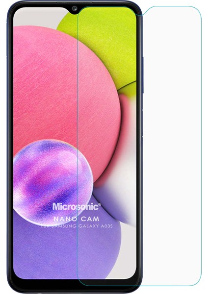 Samsung Galaxy A03S Nano Glass Cam Ekran Koruyucu