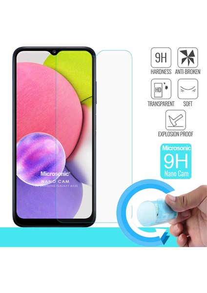 Samsung Galaxy A03S Nano Glass Cam Ekran Koruyucu fiyatları