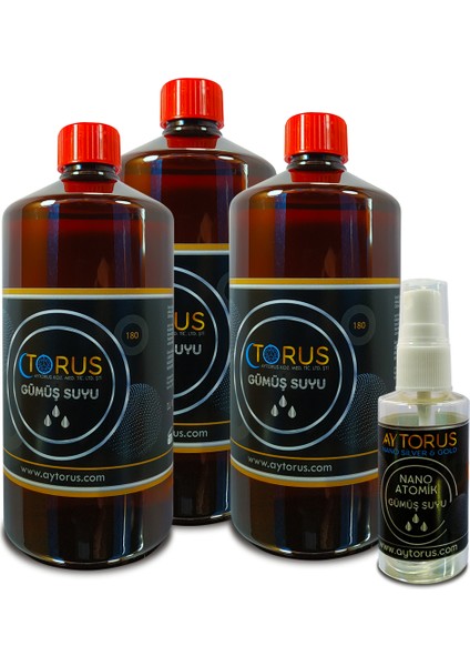 Gümüş Suyu 1 Lt 3 Lü 180 Mg