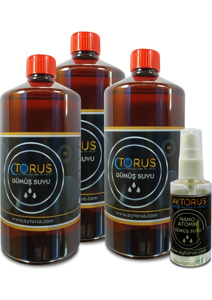 Gümüş Suyu 3 Lü 1 Lt 90 Mg