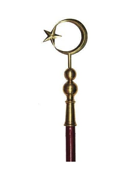 Ahşap Tören Direği+ Hemail