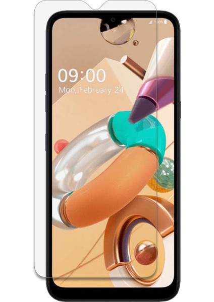 Lg K41S Cam Ekran Koruyucu Esnek Nano Cam