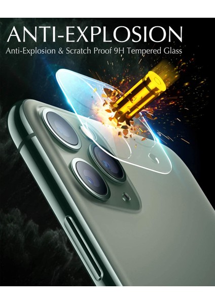 Apple iPhone 12 Kamera Lens Koruyucu Cam modelleri