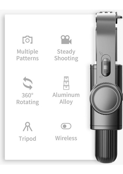 Kablosuz Bluetooth Tripod (Yurt Dışından)