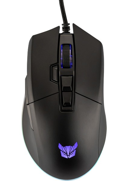 Rgm-02 Pyrro USB Siyah Rgb Aydınlatmalı 10000DPI Mouse