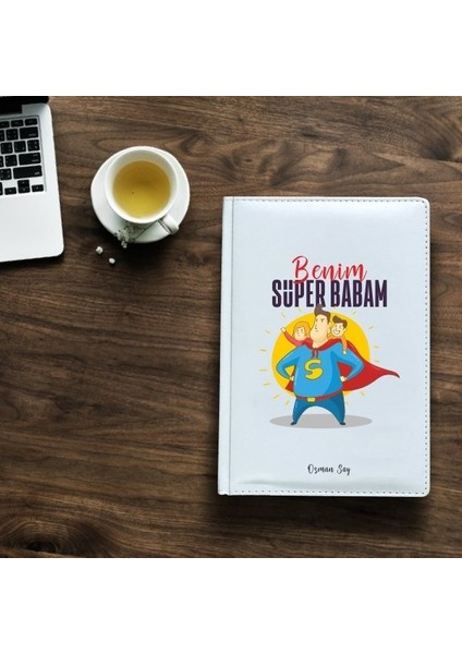 Babalar Günü Baskılı Ajanda-3
