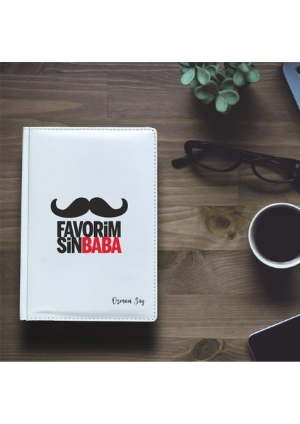 Babalar Günü Baskılı Ajanda-1