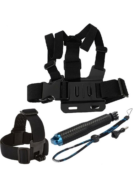 GP180CX Göğüs Kemerli 4 Parça Kafa Bandı 50 cm Monopod Aksesuar Seti modelleri