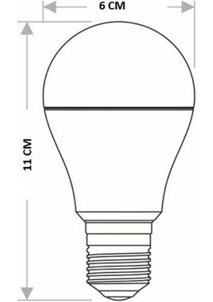 CT-4266 12W LED Ampul 6400K Beyaz Işık E27 Duy fiyatları