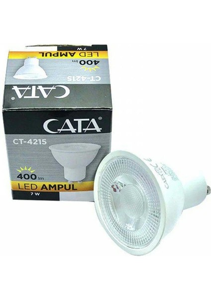 CT-4215G 7W Gu 10 Duylu LED Ampul 3200K Günışığı