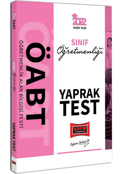 Yargı Yayınevi Yayınevi ÖABT 2022 Sınıf Öğretmenliği Yaprak Test