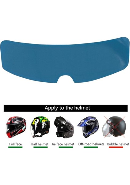 Kask Yağmur Kaydırıcı - Anti-Sis Hidrofobik Film