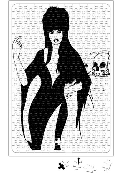 Elvira A Rainha Das Trevas Puzzle 240 Parça Yapboz