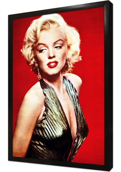 Marilyn Monroe Çerçeveli Mdf Tablo