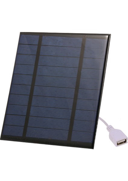 2.5 W / 5 V / 3.7 V Taşınabilir Solar Charger ile USB  (Yurt Dışından)