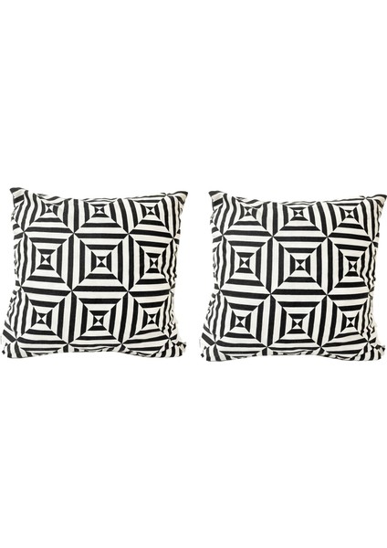 Kırlent Yastık Kılıfı Vip Yastık Kılıfı 2 ADET-43X43 Cm(Hipnoz)