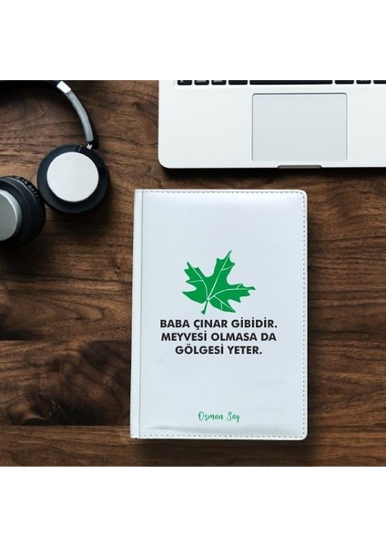 Babalar Günü Baskılı Ajanda-8