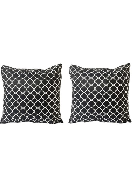 Kırlent Yastık Kılıfı Vip Yastık Kılıfı 2 ADET-43X43 Cm(Karaçatı)
