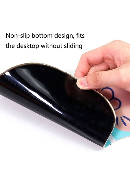2 Adet Kaymaz Silikon Mouse Pedi - Mor (Yurt Dışından)