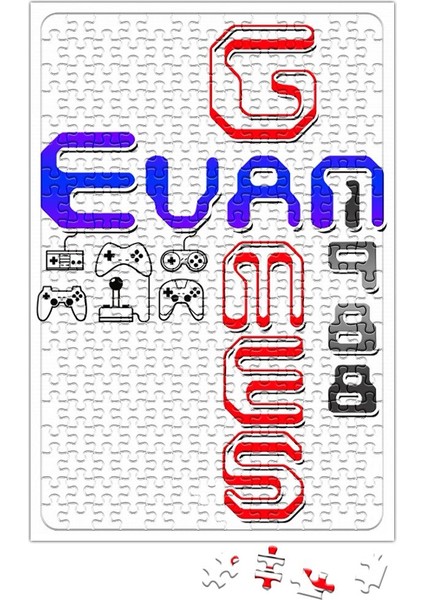 Letreiro Evan Games 1988 Puzzle 240 Parça Yapboz