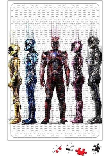 Power Rangers Puzzle 240 Parça Yapboz