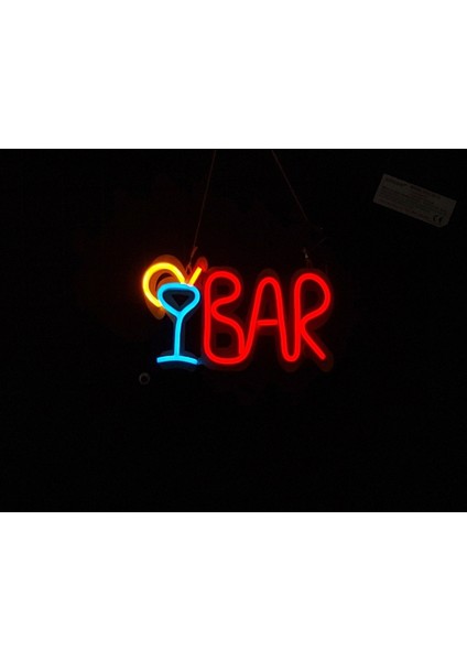 Bar Neon Yazisi - Neon Bar LED Neon Yazilar