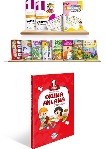 1. Sınıf Yayıyıl Tatl Kitabı Seti - Okuma Anlama