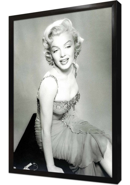 Marilyn Monroe Çerçeveli Mdf Tablo