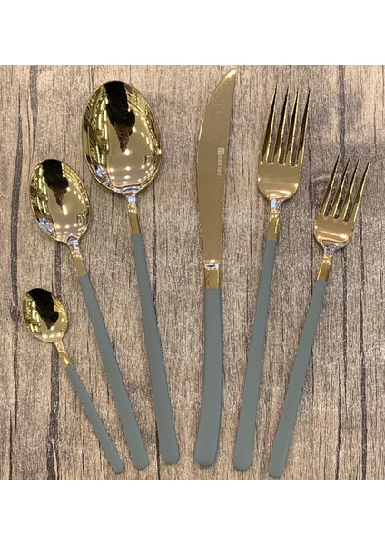 36 Parça Füme Gold Comfrot AYM1604B K8