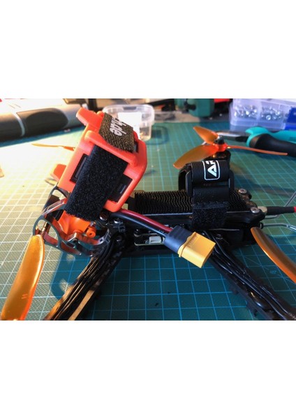 Gopro Hero 5 Oturum Racecopter Tutucu Plastik Aparat