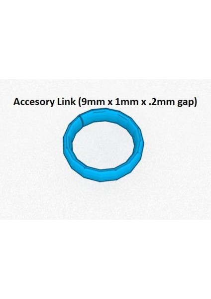 Kulak & Burun Ring Clasp (Piercing Free) Plastik Aparat
