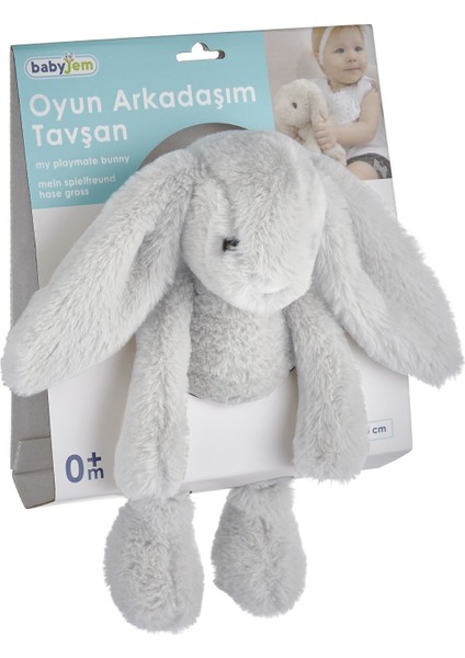 Babyjem Uyku Arkadaşım Uyuyan Tavşan 30 cm 730 fırsatları