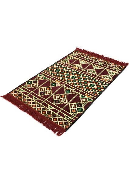 Anadolu Baklava Kilim Bordo