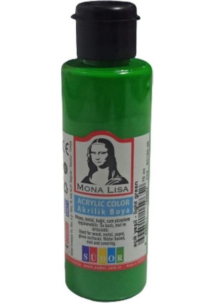 Mona Lısa Akrılık Boya 70 ml Acık Yesıl (SD150-36)