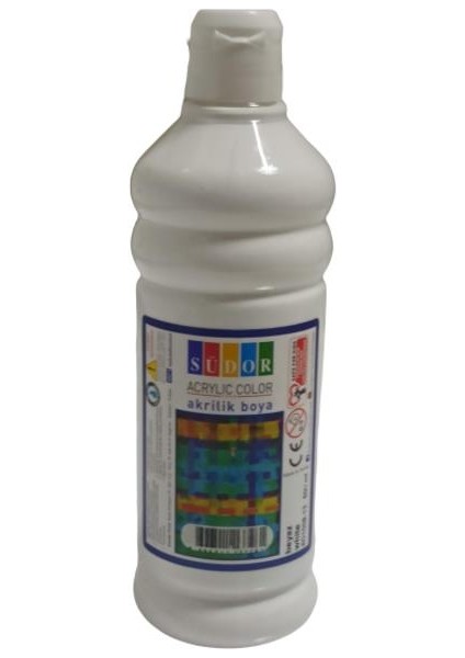 Masıs/sudor Akrılık Boya 500ML Beyaz