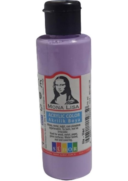 Mona Lısa Akrılık Boya 70 ml Lıla (SD150-18)