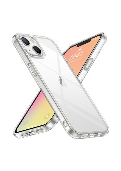 Apple iPhone 13 Tıpalı Şeffaf Kılıf