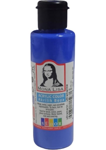 Mona Lısa Akrılık Boya 70 ml Ultramarın (SD150-30)