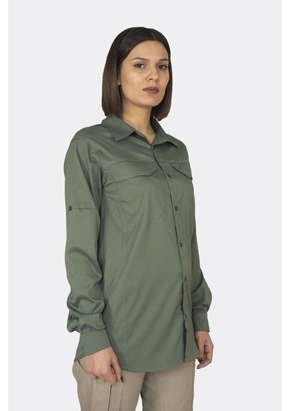 Fatih Haki Taktik Gömlek Kadın M modelleri