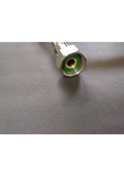2 Ad 50 cm 3/8*3/8 Nipelli Çelik Örgülü Flex Bağlantı Hortumları