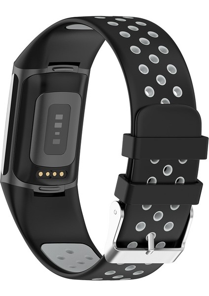 Puluz Fitbit Luxe Için Naylon Döngü Kayışı Mavi Gri (Yurt Dışından) modelleri