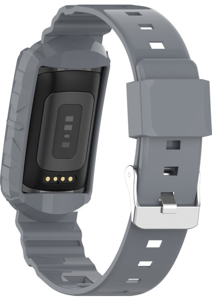 Puluz Fitbit Charge 4 Için Silikon Tek Vücut Zırhı Saat Kayışı Siyah (Yurt Dışından) modelleri