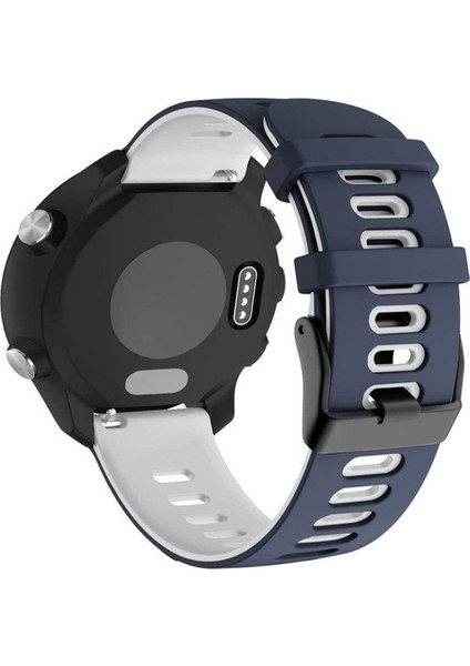 Puluz Iki Tonlu Silikon Kayış Mavi + Beyaz (Yurt Dışından) fırsatları