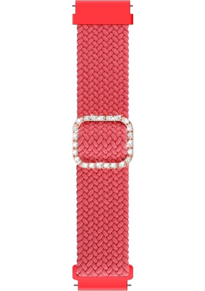 Puluz Garmin Venu 2 / Samsung Dişli S3 22Mm Örgülü Kayış Pembe (Yurt Dışından)