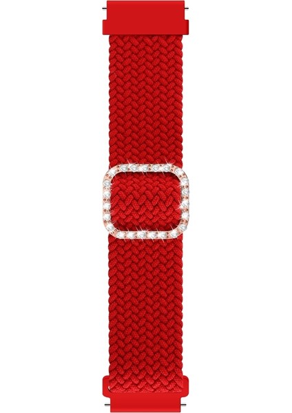 Puluz Garmin Venu / Vivoaktif 3 20Mm Örgülü Kayış Kırmızı (Yurt Dışından) fiyatları