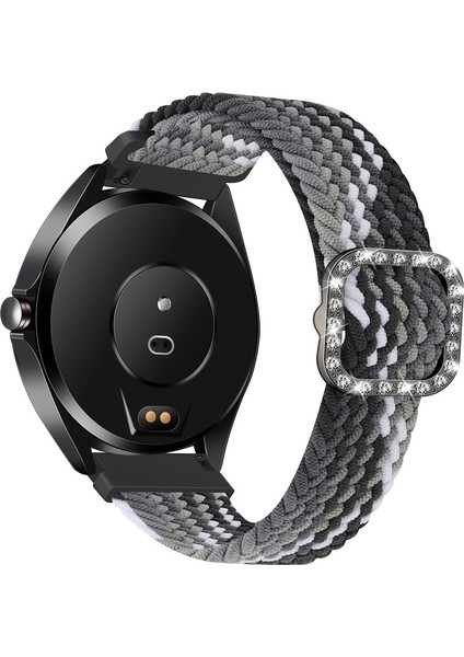 Puluz Garmin Venu 2 / Samsung Dişli S3 22Mm Örgülü Kayış Siyah Çikolata (Yurt Dışından) modelleri