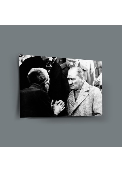 Atatürk 59 Cam Tablo-Atatürk Tablosu