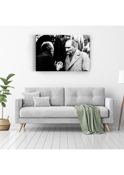 Atatürk 59 Cam Tablo-Atatürk Tablosu