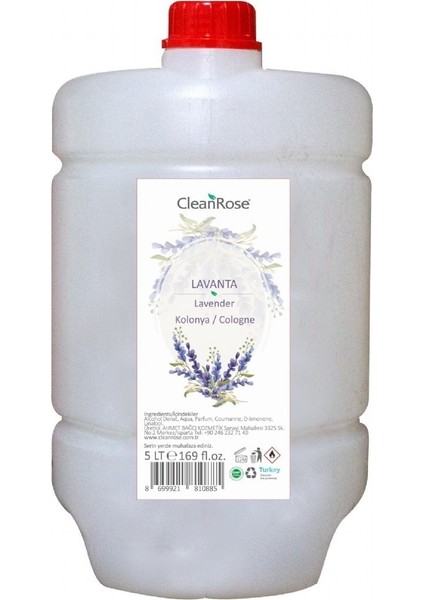 Lavanta Kolonyası 5 Lt.