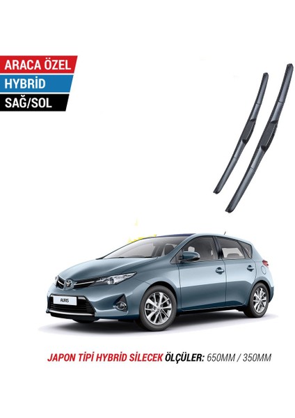 Toyota Auris Hybrid Silecek Takımı (2013-2019)